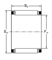 Подшипник Серия K и KT (подшипники без колец) Подшипник K 19x28x25 (KT) по выгодным ценам Великий Новгород